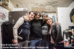 Concert de Suzy & Los Quattro a la Sala Sidecar (Barcelona) 
